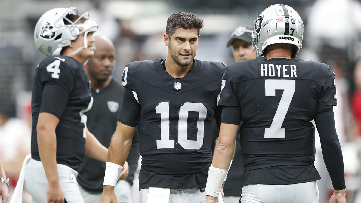 Raiders Poised to Bench Jimmy Garoppolo Report