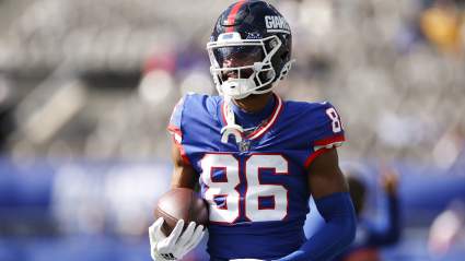 Giants WR Darius Slayton Explains ‘Spirited’ Sideline Exchange vs. Cowboys