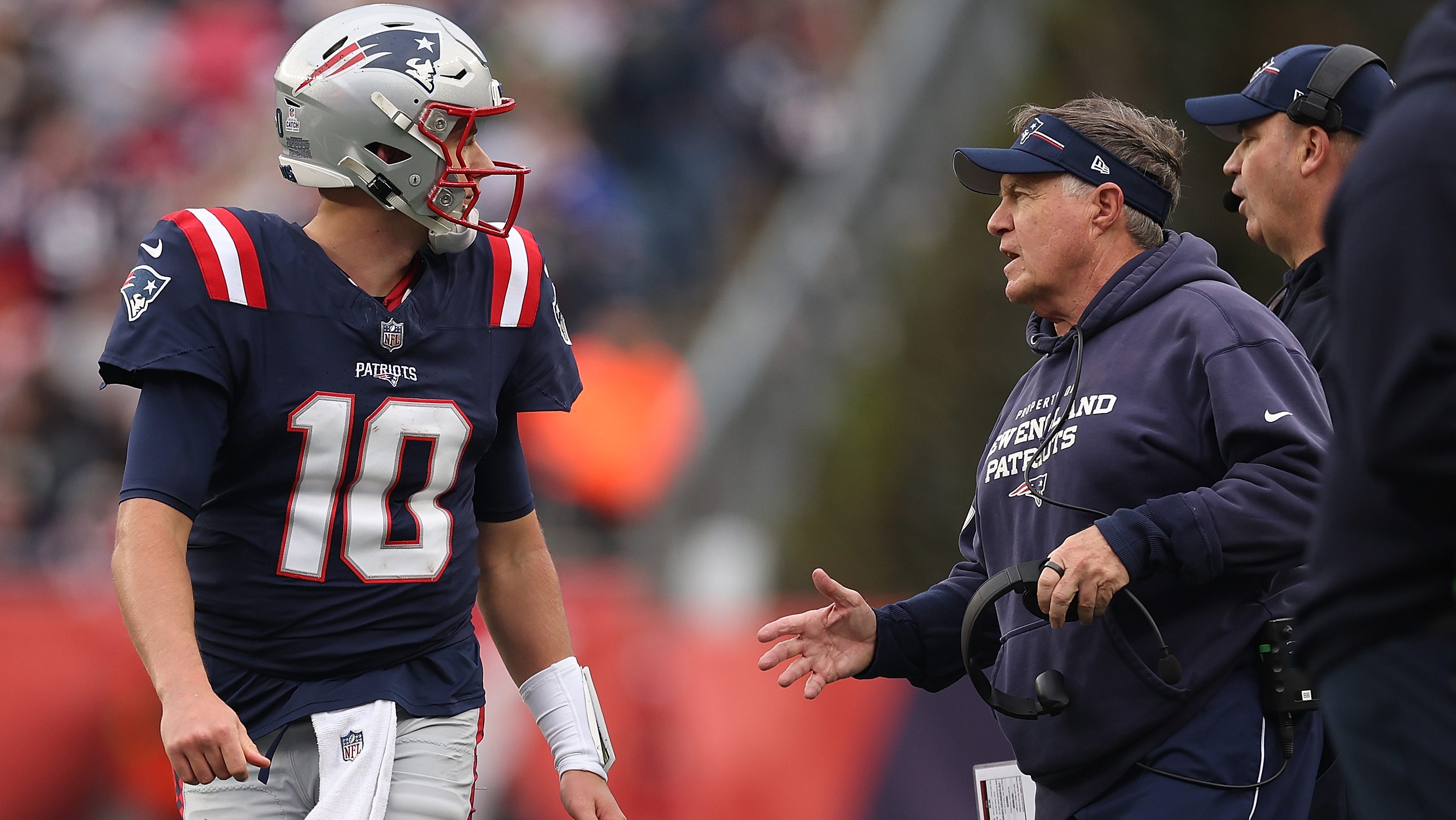 Bill Belichick Talks QB Controversy After Benching Mac Jones