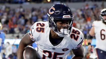 Bears Waive RB With Khalil Herbert Set to Return