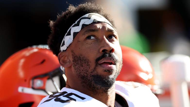 Cleveland Browns star Myles Garrett would be a fan of bringing in veteran QB Joe Flacco.