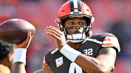 Browns QB Deshaun Watson Gives Troublesome Update Ahead of Ravens Matchup
