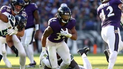 Ravens’ Breakout Running Back Pops Up on Week 10 Injury Report
