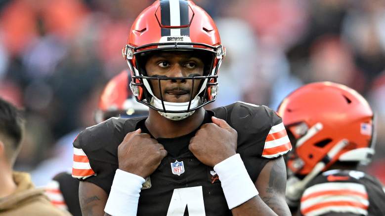 Cleveland Browns quarterback Deshaun Watson emerged from Sunday healthy and will face the Ravens next.