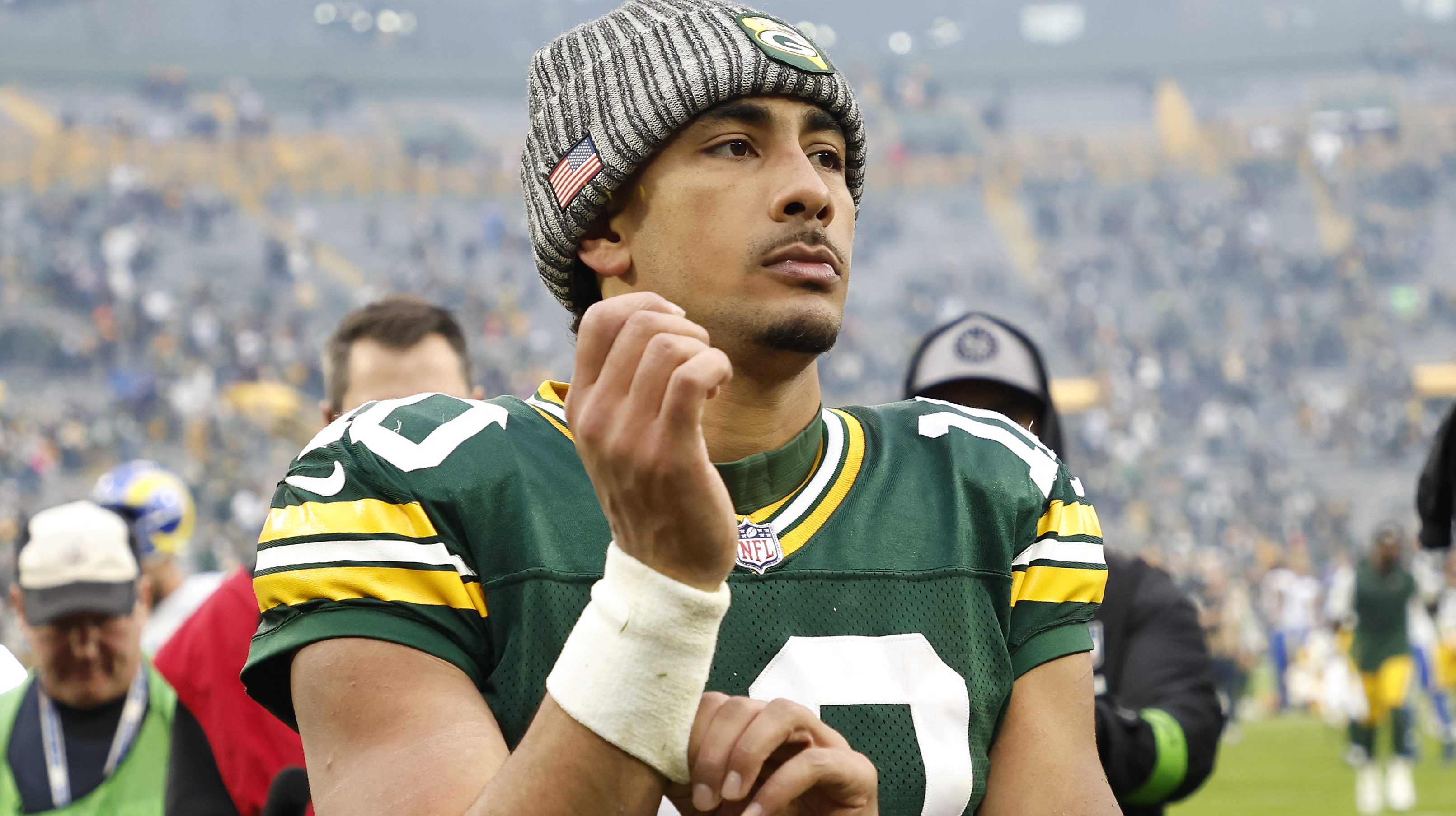 Packers Urged To Replace Jordan Love With Rising QB For 2024   GettyImages 1776920064 E1699894589490 