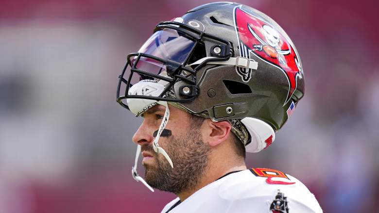 Is there a Baker Mayfield injury for the Buccaneers?