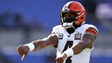 Browns QB Deshaun Watson Ripped for 1st Half Performance Against Ravens
