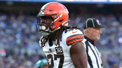 Browns RB Kareem Hunt Trolls Ravens After Comeback Win