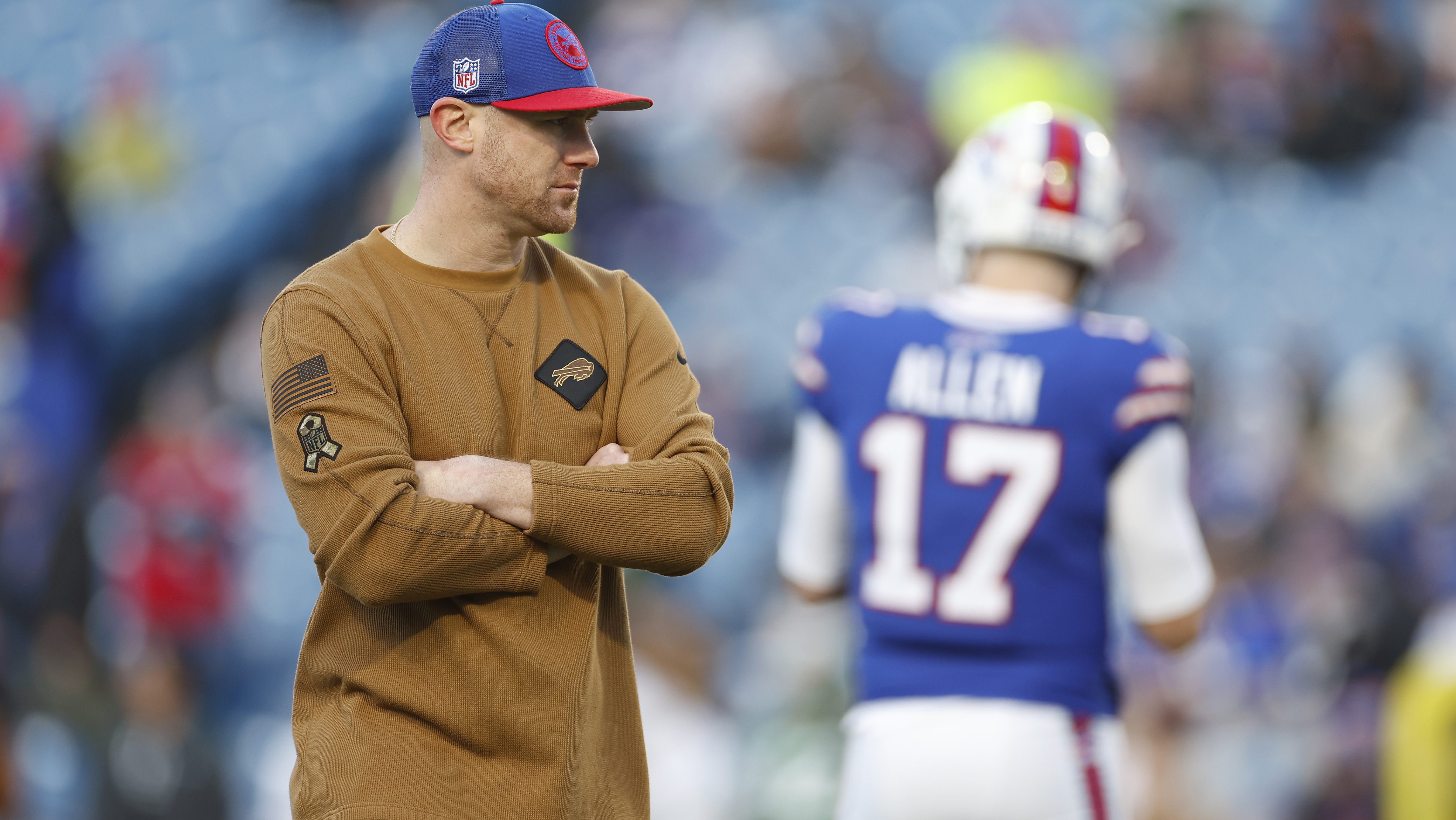 Bills OC Competing With Bill Belichick, Jim Harbaugh For Coaching Job ...