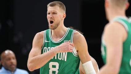 Celtics’ Kristaps Porzingis Breaks Silence on Injury After MRI