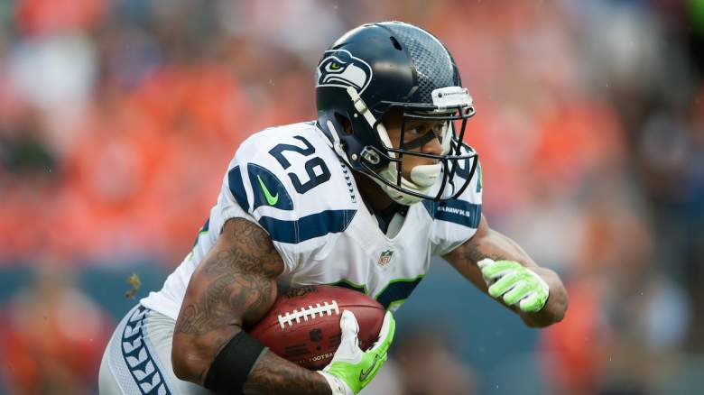 Former Seahawks safety Earl Thomas who is currently at the center of an identity theft scandal involving his ex-wife, Nina Thomas' boyfriend.