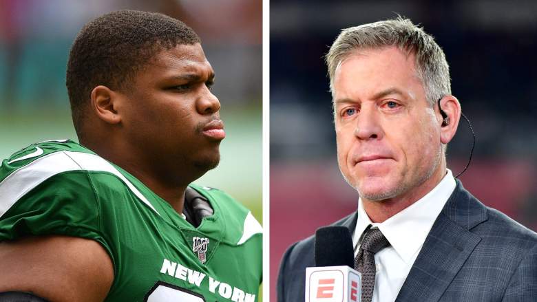 Quinnen Williams, Troy Aikman