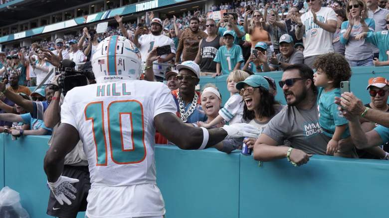 Tyreek Hill, Dolphins Chiefs Super Bowl teams