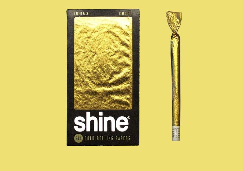 shine gold papers