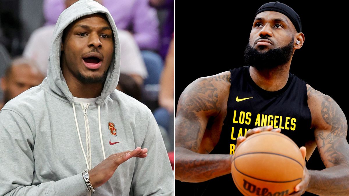 LeBron James Surprises Lakers With Bronny James News - Heavy.com