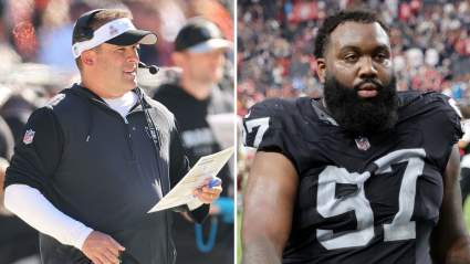 Raiders Cut Ties With Rookie DL Who Took a Shot at Josh McDaniels