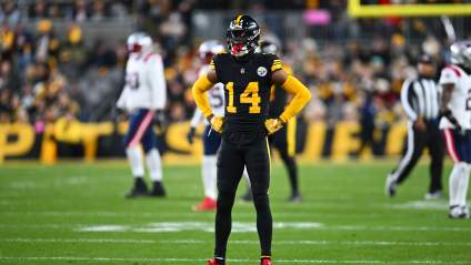 Steelers WR George Pickens Called Out for ‘Bad Look’ During Loss to Patriots
