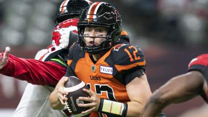 Patriots Beat Out AFC Rival for Record-Setting CFL Quarterback