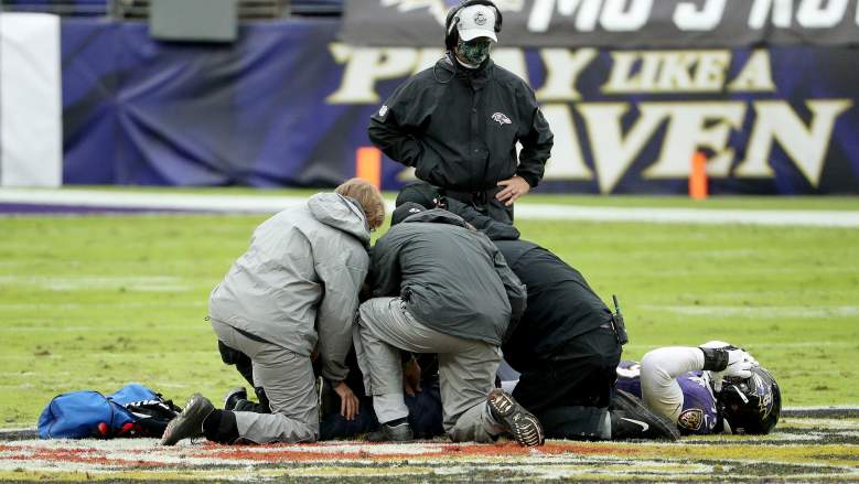 Ravens LT Ronnie Stanley Suffers Injury Against Steelers