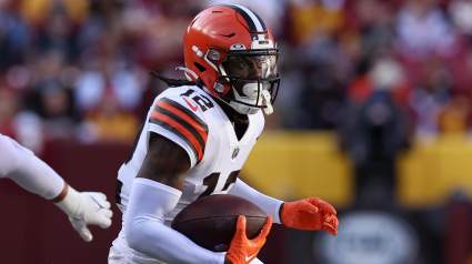 Browns WR Slapped With Season-Ending Suspension Ahead of Rams Game