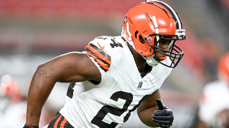 Cleveland Browns RB Nick Chubb suffered a season-ending knee injury in Week 2.
