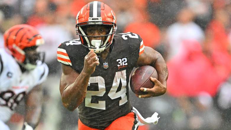 Cleveland Browns running back Nick Chubb is expected to be ready to play at some point next season.