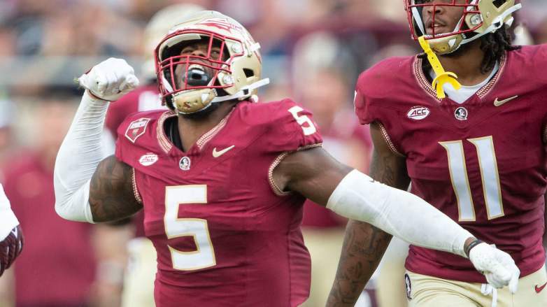 The Seahawks take Florida State EDGE Jared Verse (pictured) in the latest ESPN mock NFL draft.