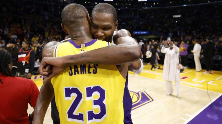 LeBron James, Kevin Durant, Los Angeles Lakers
