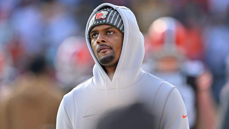 Cleveland Browns quarterback Deshaun Watson is back with the team this week.