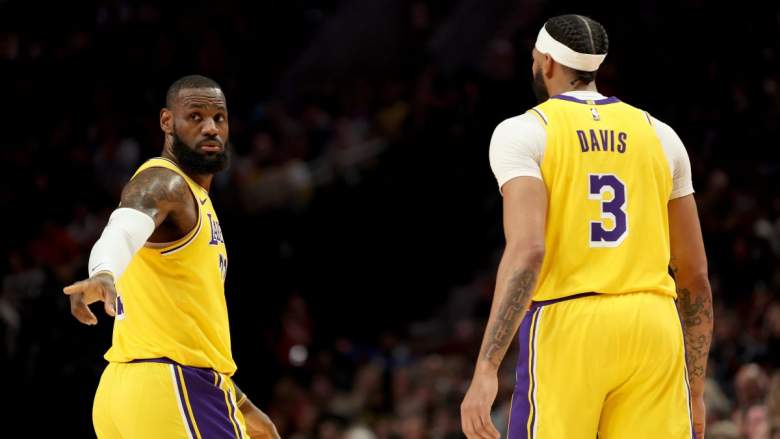 LeBron James, Anthony Davis, Lakers