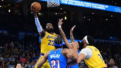 Lakers Star LeBron James Makes History, Reacts to D’Angelo Russell Benching