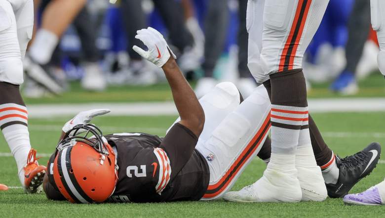 Cleveland Browns receiver Amari Cooper has cleared concussion protocol and is expected to play against the Jagaurs.