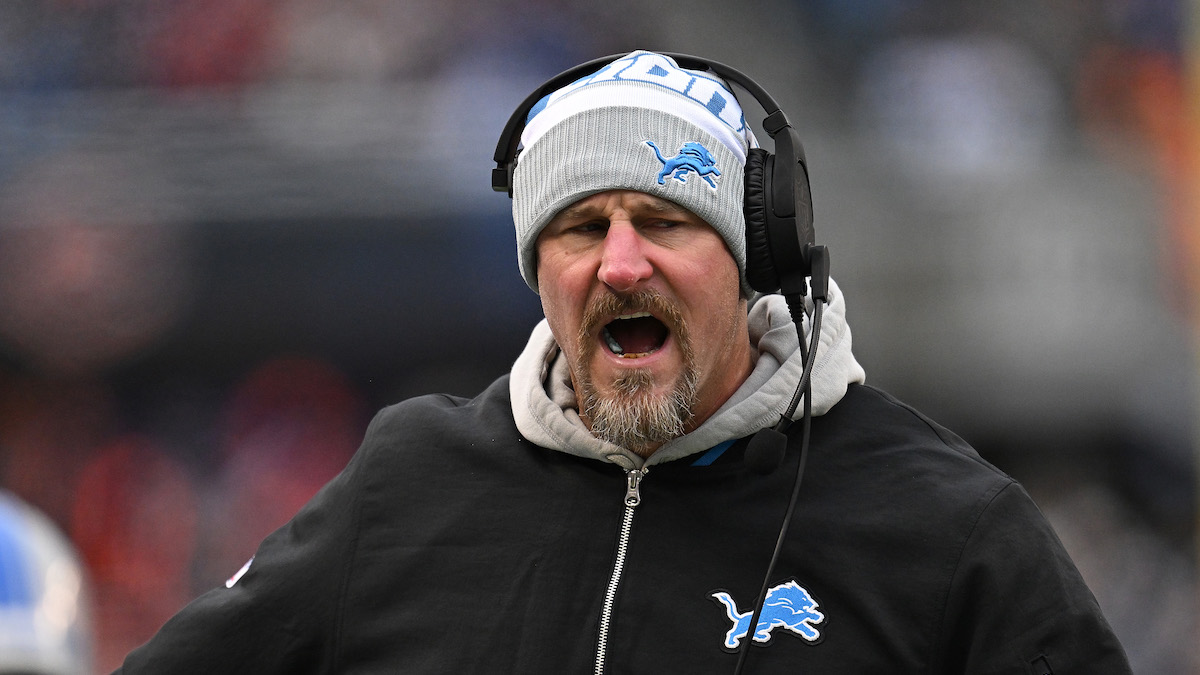 Lions HC Dan Campbell Offers Blunt Reply To Controversial 2-Point Call