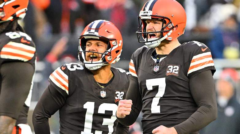 Cleveland Browns kicker Dustin Hopkins can set another record.