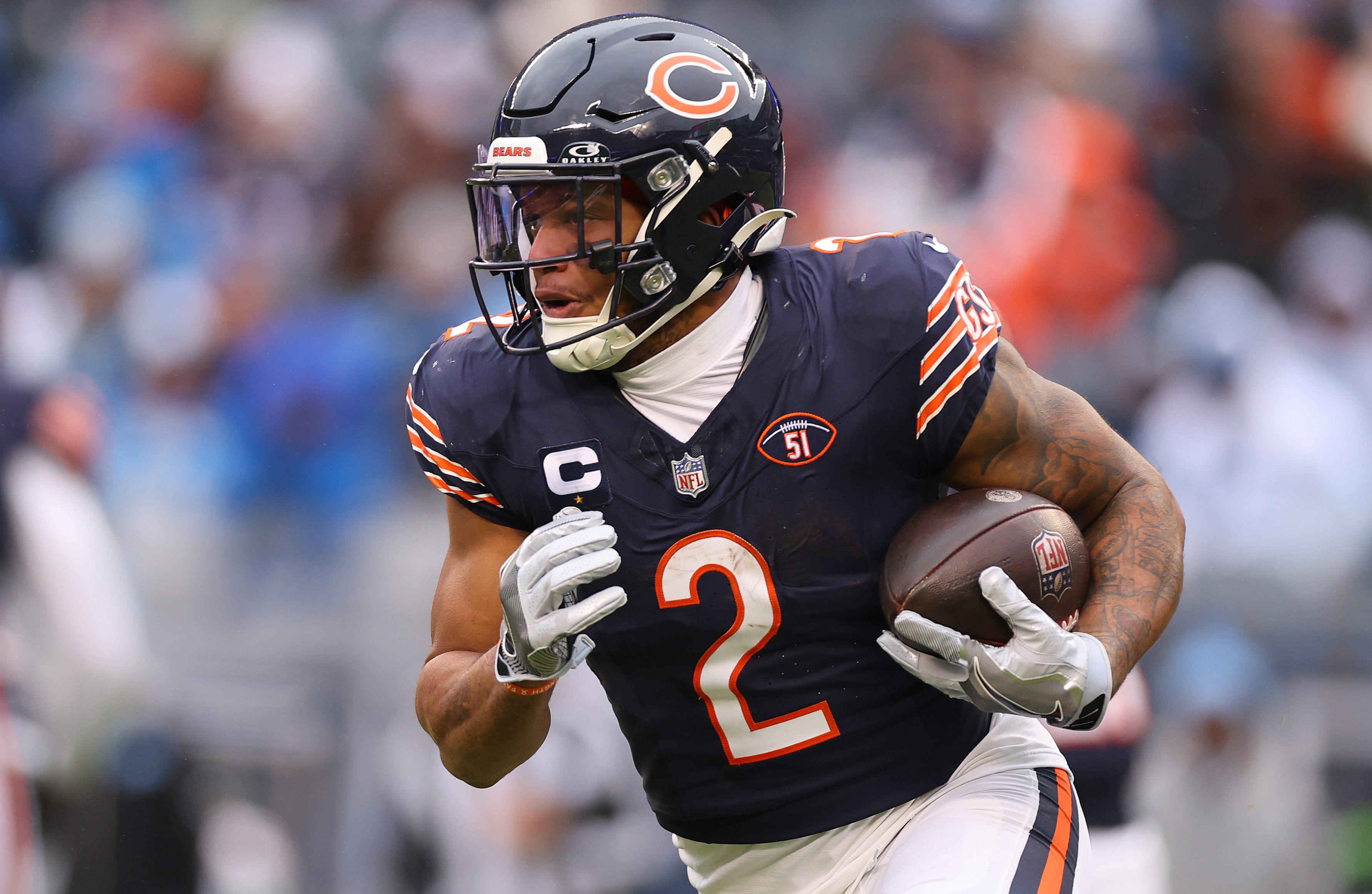 DJ Moore Gives Opinion on Bears' Current QB Situation