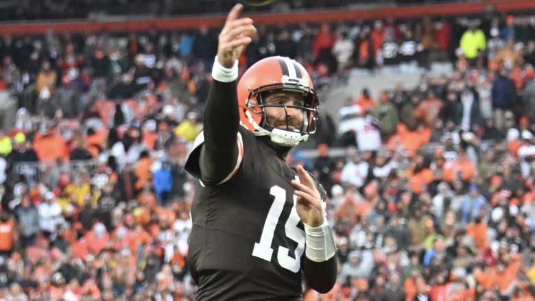 Quarterback Joe Flacco has been tremendous so far with the Cleveland Browns.