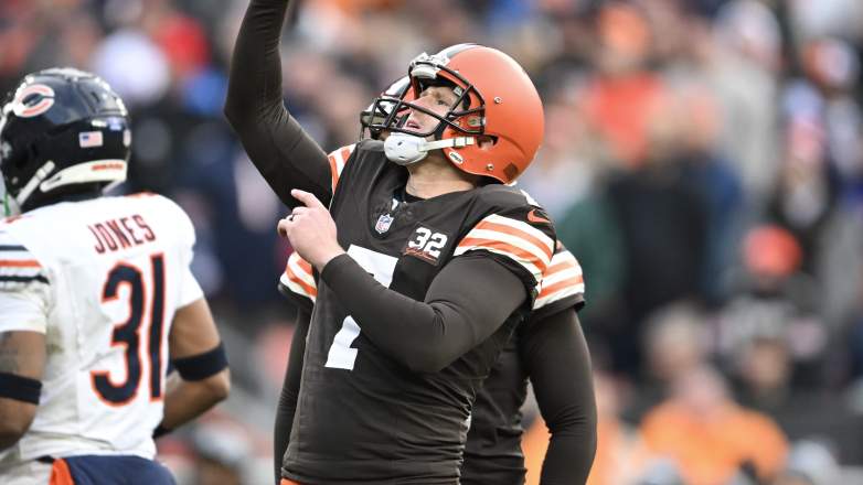 Cleveland Browns kicker Dustin Hopkins is on the verge of making the Pro Bowl.
