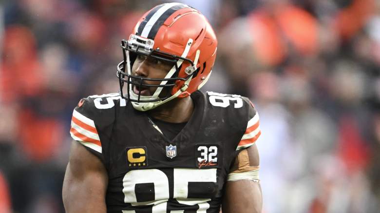 Cleveland Browns star Myles Garrett did not get the calls he pleaded for against the Chicago Bears.