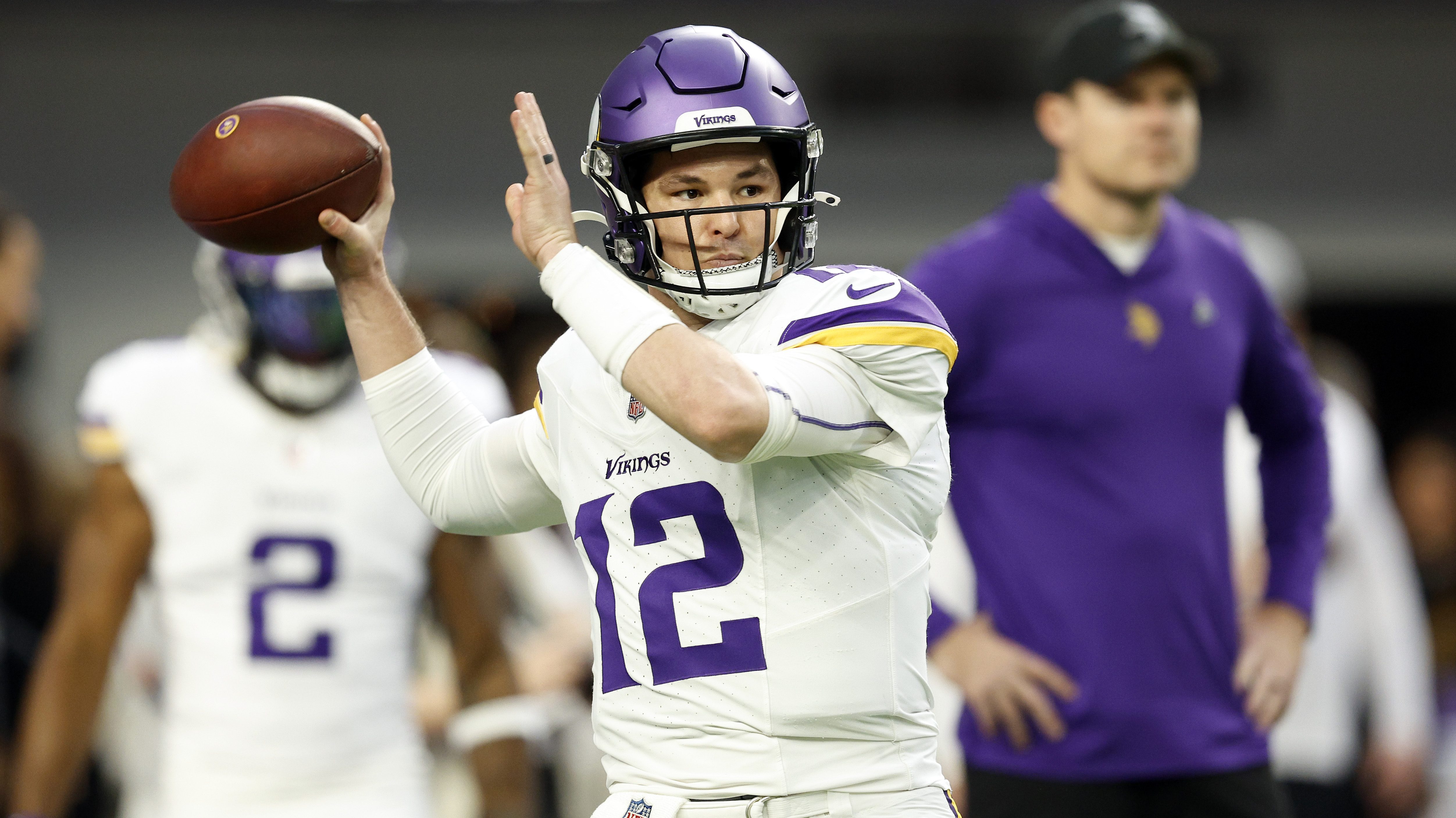 Vikings' Justin Jefferson Weighs In on Nick Mullens' 1st Start