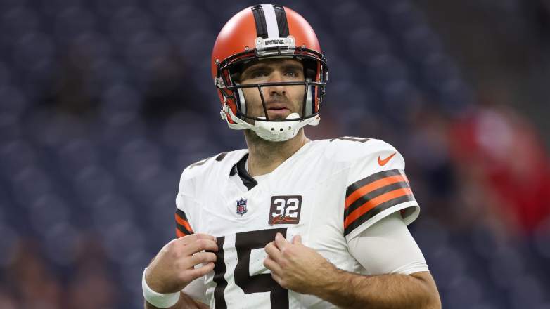 Joe Flacco and the Cleveland Browns can lock up a playoff spot this week.