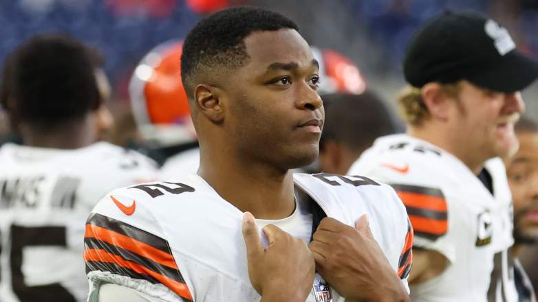 Cleveland Browns No. 1 receiver Amari Cooper is still dealing with a heel injury.