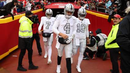 Raiders’ Antonio Pierce Gets Brutally Honest About Aidan O’Connell