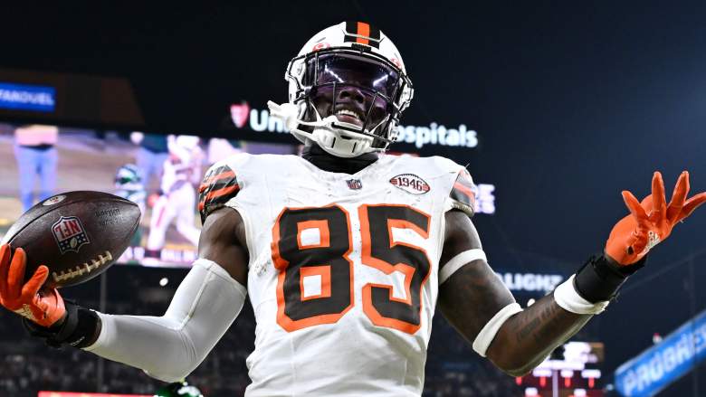 Cleveland Browns tight end David Njoku had a massive game against the New York Jets.