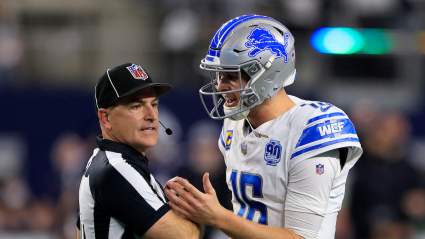 Lions’ Jared Goff Calls Out Officials For Controversial 2-Point Ruling