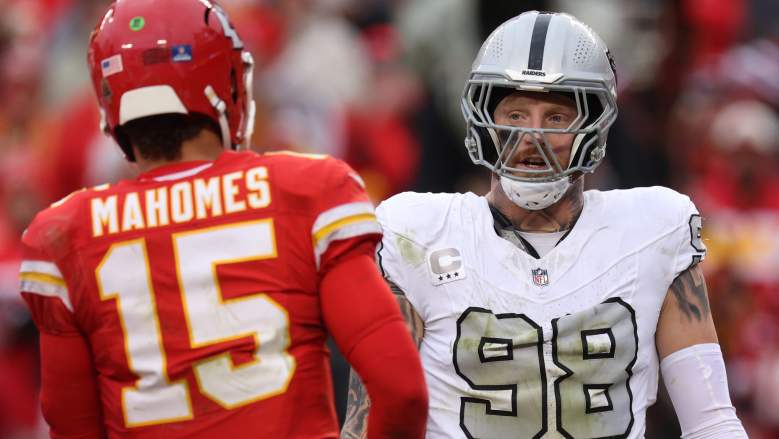 Maxx Crosby and the Raiders trolled the Chiefs after the win.