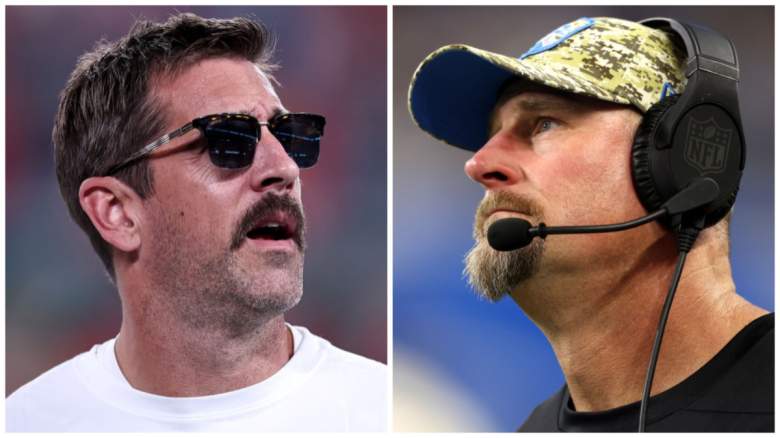 Aaron Rodgers, Dan Campbell