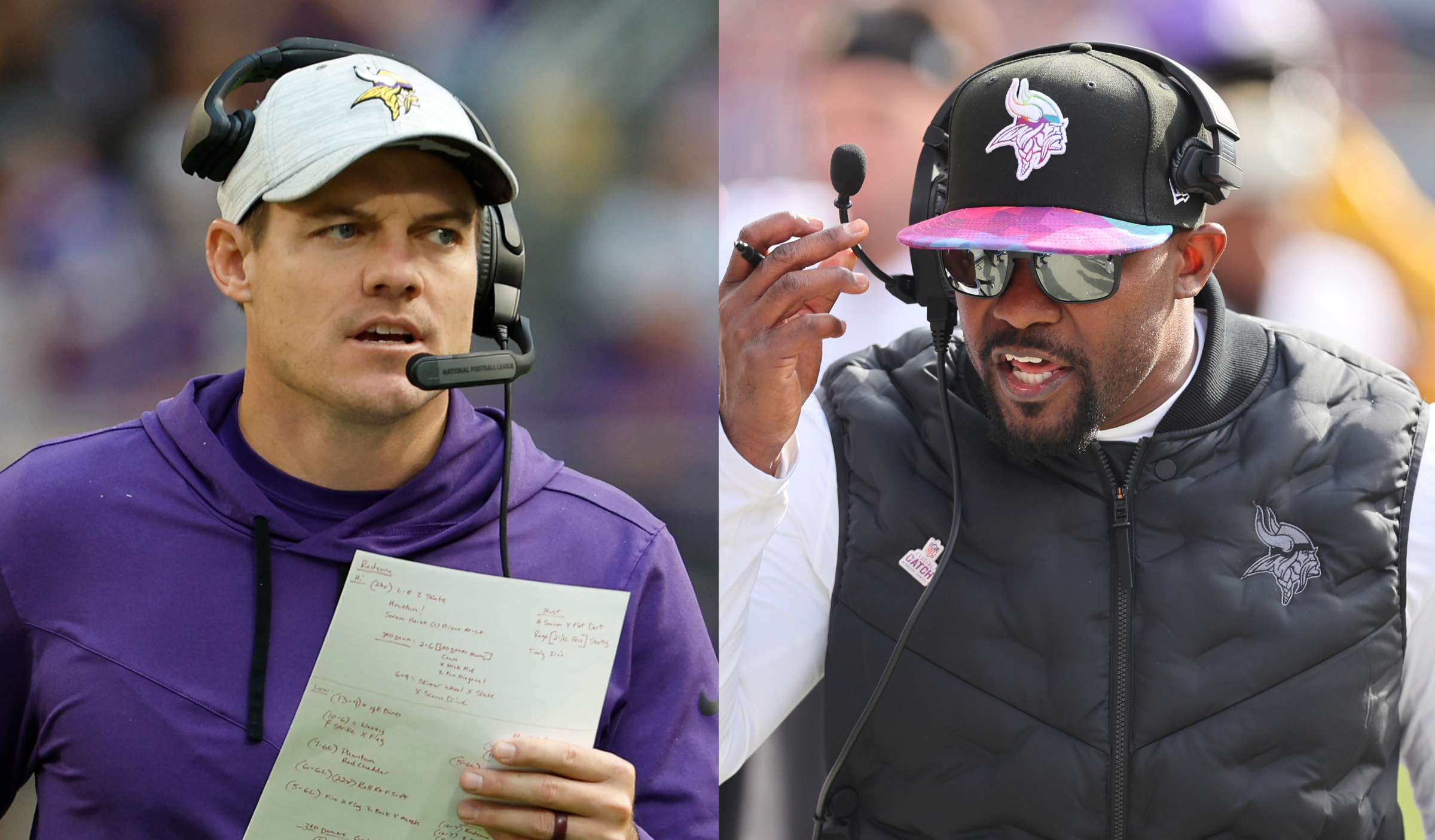 Vikings' O'Connell Break Silence On Potential Rift With Brian Flores