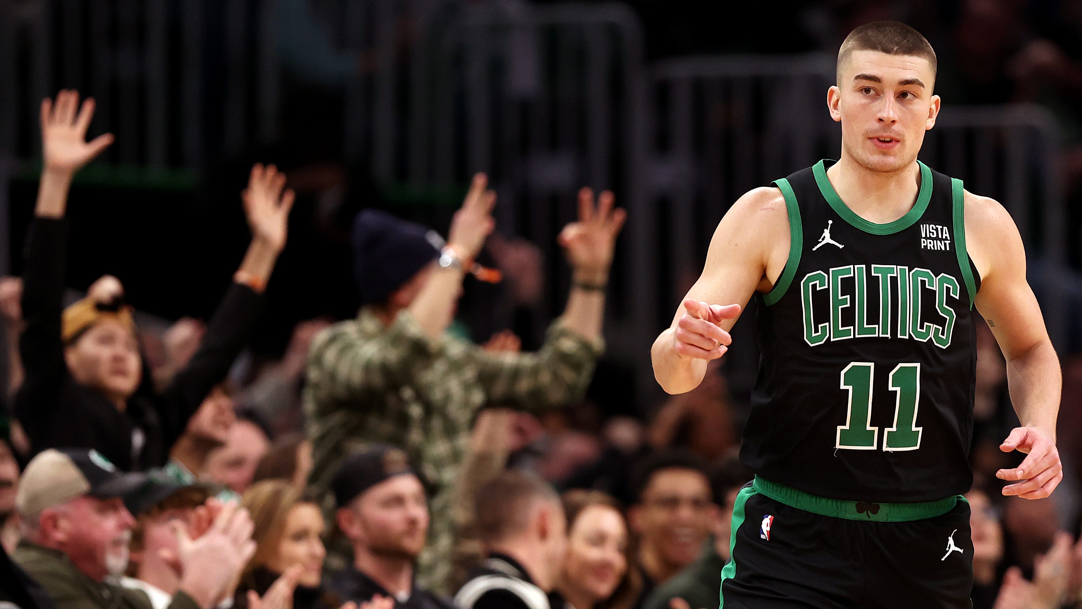 Boston Celtics Quick Tempo Suited Payton Pritchard Just Fine - Heavy.com