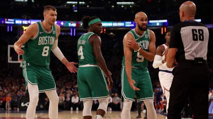 Kristaps Porzingis Still Can’t Get Over How Good Derrick White Is