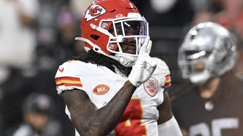 Chiefs WR Rashee Rice is taking heat for a moment caught on video vs. the Raiders.